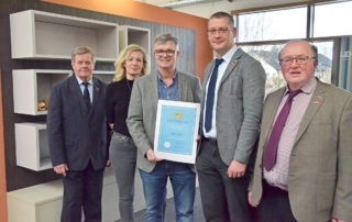 Ehrung von Rainer Korder