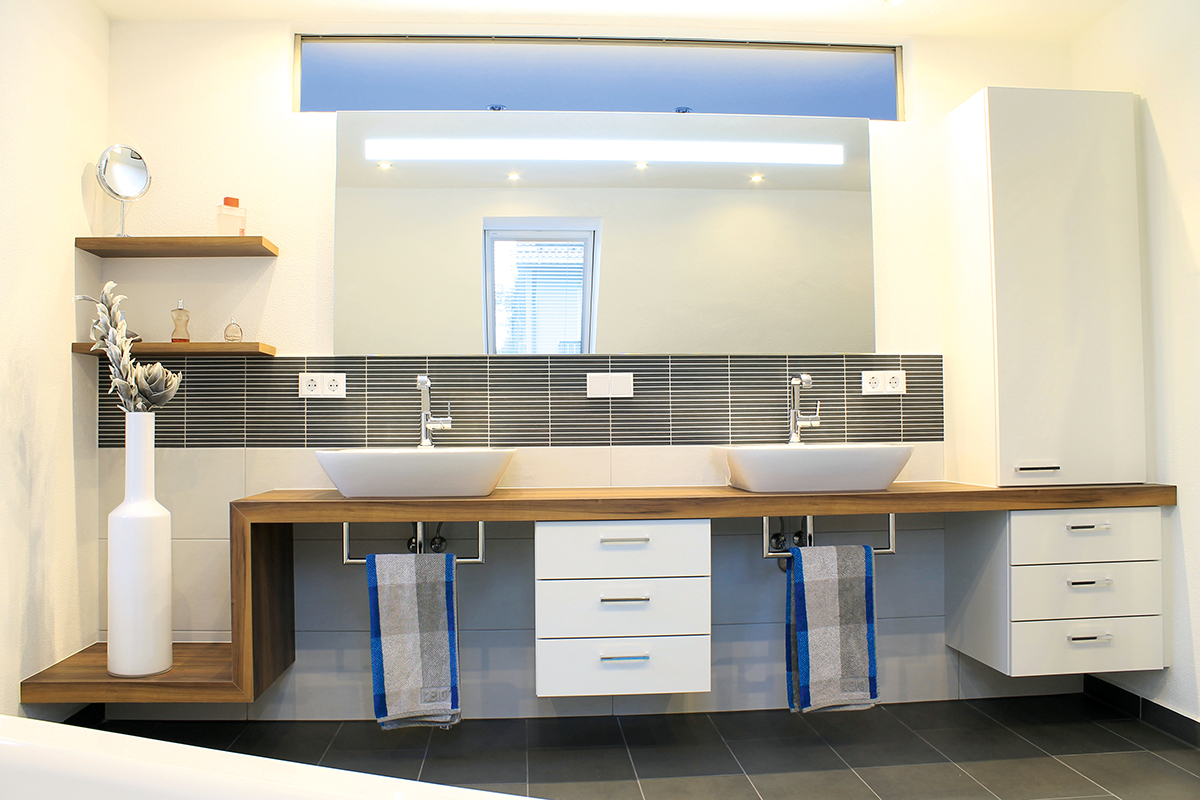 Ansicht Waschtisch Bad