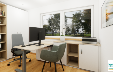 Wohnungskonzept Büro
